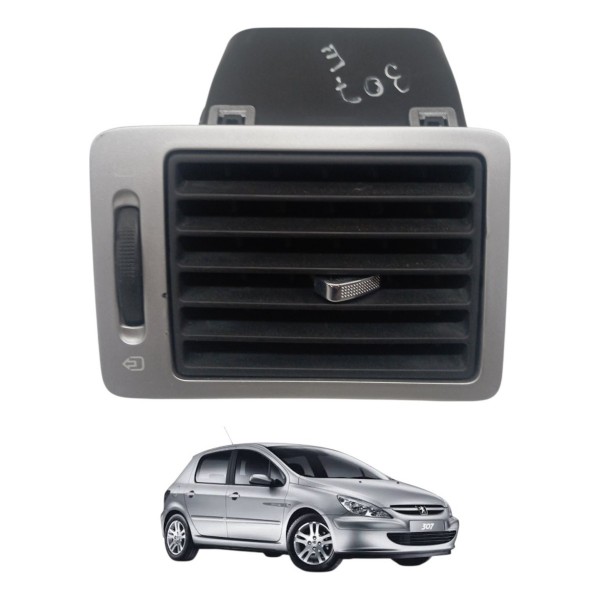 Difusor Ar Esquerdo Painel Peugeot 307 2.0 2008 2009 2010