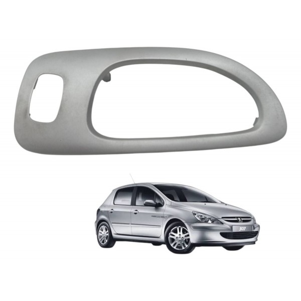 Acabamento Maçaneta Interna Traseira Esquerda 307 2.0 2009 Traseira