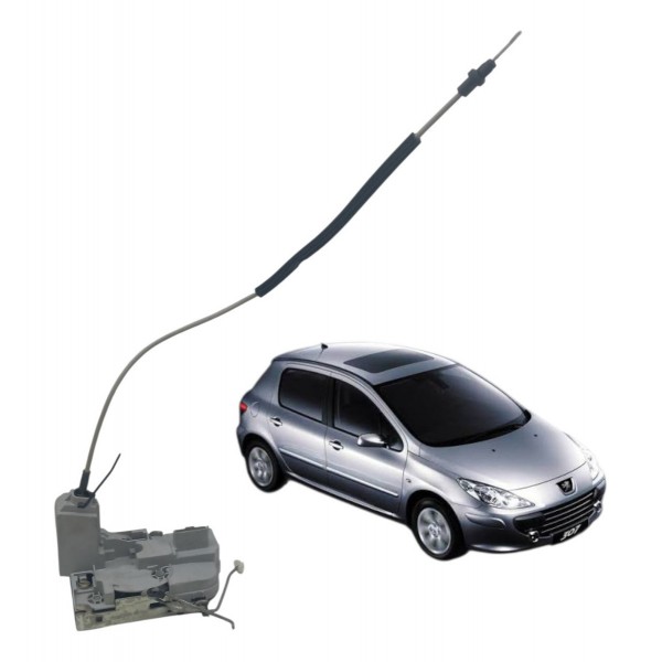 Fechadura Porta Dianteira Esquerda Peugeot 307 2.0 2010 2011