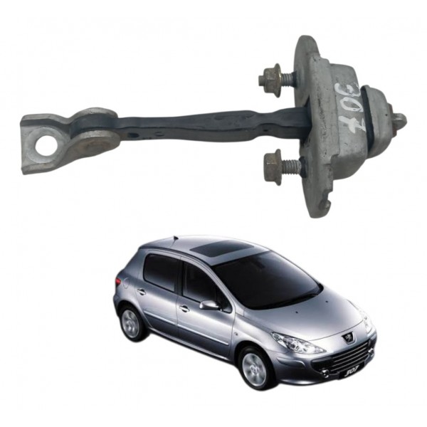 Limitador Porta Dianteiro Esquerdo Peugeot 307 2010 2011