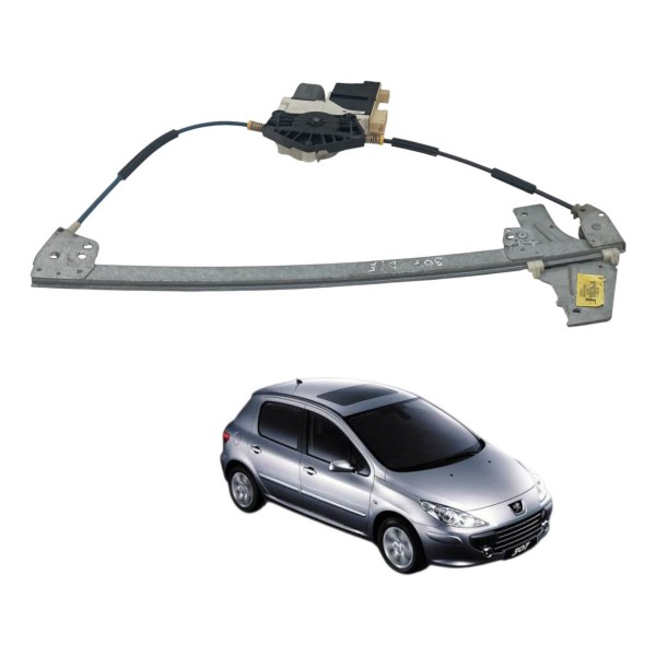Maquina Vidro Dianteira Esquerda Peugeot 307 2.0 2009 2010