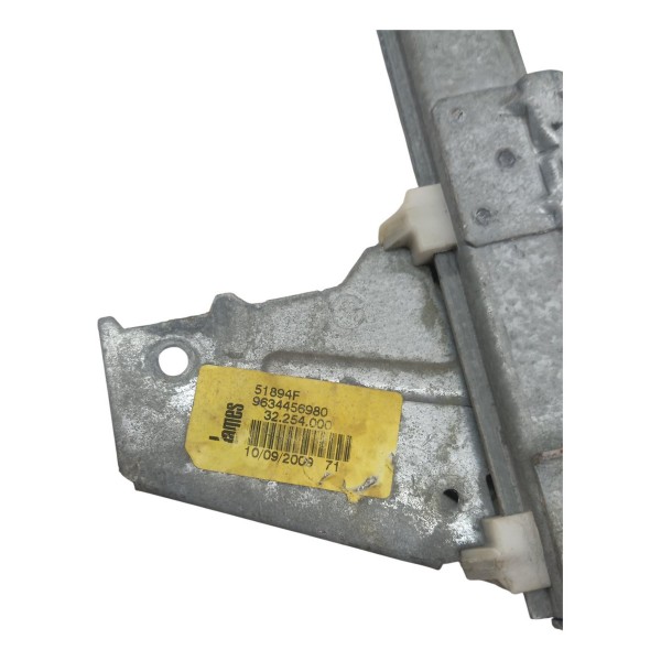 Maquina Vidro Dianteira Esquerda Peugeot 307 2.0 2009 2010