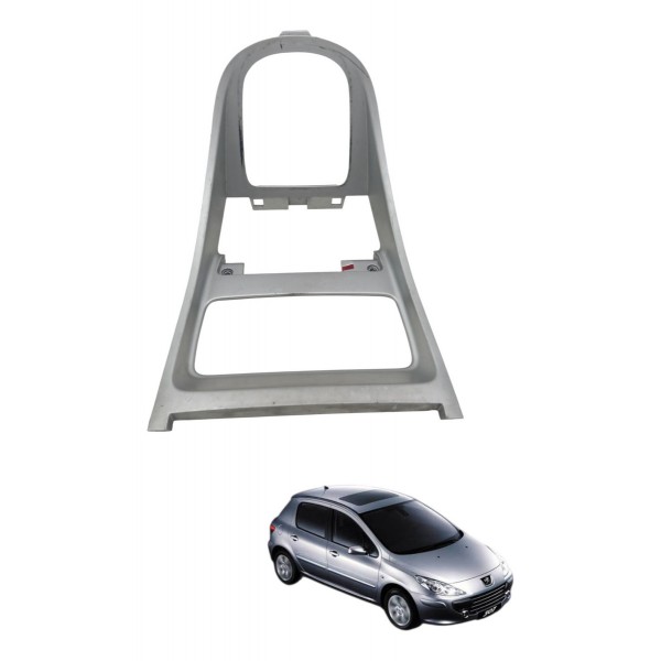 Moldura Central Inferior Painel Peugeot 307 2007 2008 2009