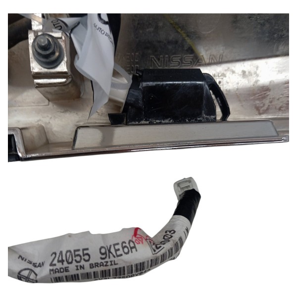 Friso Cromado Tampa Traseira Nissan Versa 1.6 2018 219 2020