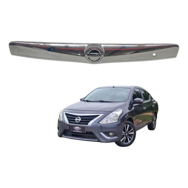 Friso Cromado Tampa Traseira Nissan Versa 1.6 2018 219 2020