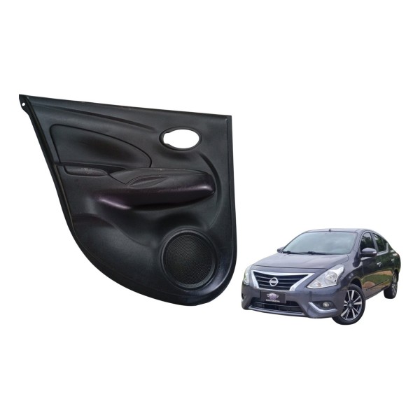 Forro Porta Traseiro Esquerdo Nissan Versa 1.6 4p 2018 2019