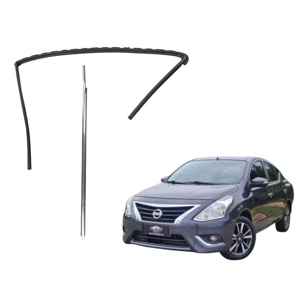 Kit Friso Guarnição Dianteiro Esquerda Nissan Versa 2019