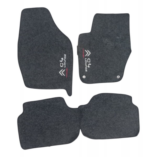Jogo Tapetes Carpe Citroen C4 Lounge Thp 2014 2015 2016
