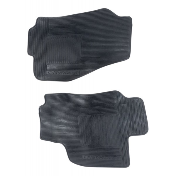 Jogo Tapete Dianteiro Original Gm Celta Prisma Detalhe