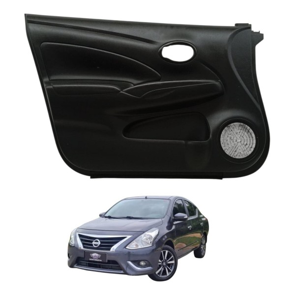Forro Porta Dianteiro Esquerdo Nissan Versa 1.6 4p 2018 2019