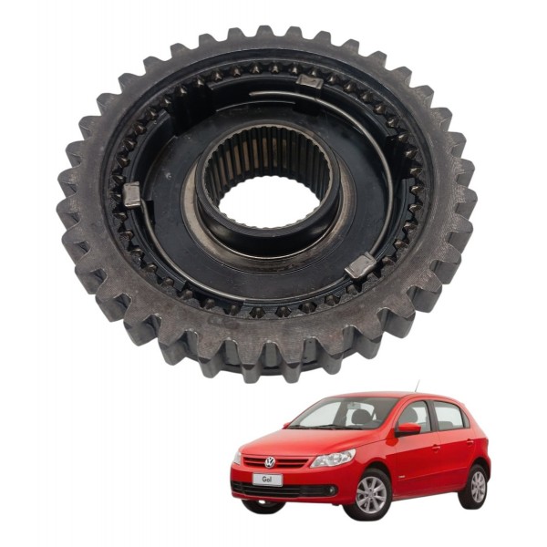 Luva 1° 2° Marcha Caixa Cambio Manual Vw Gol 1.0 2014