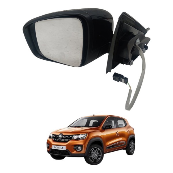 Retrovisor Esquerdo Renault Kwid 1.0 2018 2019 2020