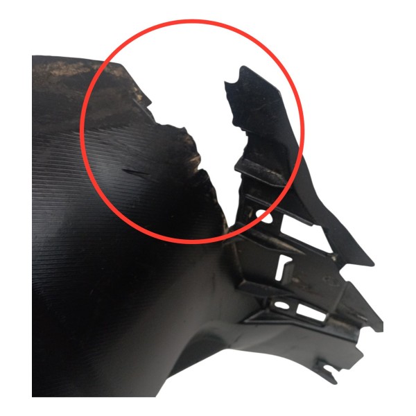 Parabarro Dianteiro Esquerdo Ford Edge 3.5 2010 2011 Detalhe