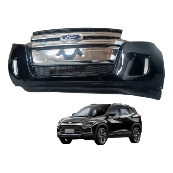 Parachoque Dianteiro Ford Edge 3.5 V6 2010 2011 2012 Detalhe