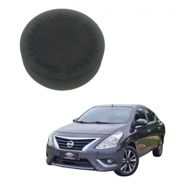Tampa Reservatorio Agua Radiador Nissan Versa 2017 2018 2019