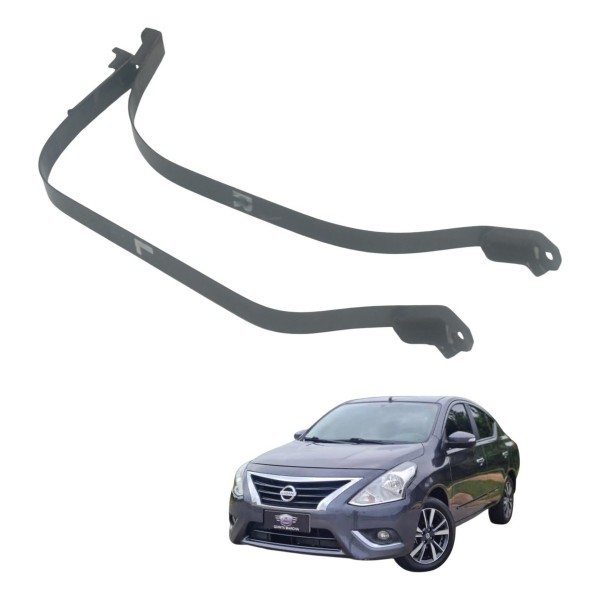 Par Cinta Tanque Combustivel Nissan Versa 2016 2017 20018