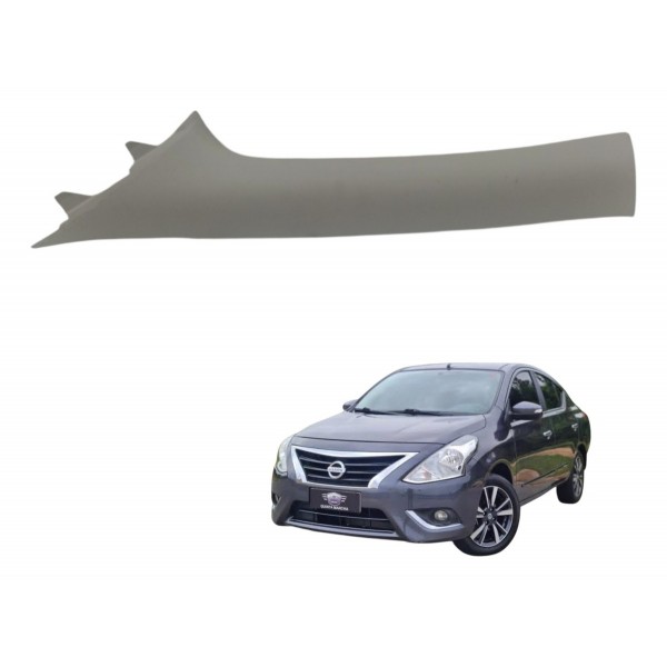 Moldura Coluna Esquerda Parabrisa Nissan Versa 1.6 2018 2019