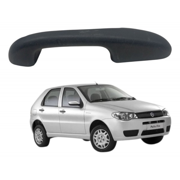 Moldura Esquerda Puxador Porta Descanso Fiat Palio 2007