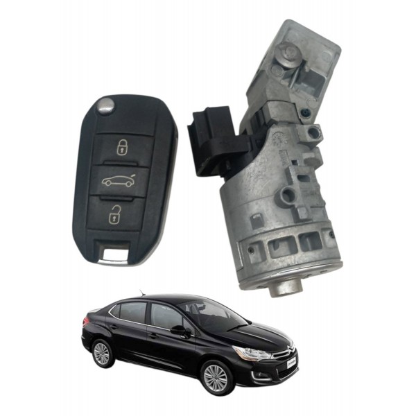 Cilindro Comutador Ignição Chave Citroen C4 Lounge 2014 2015