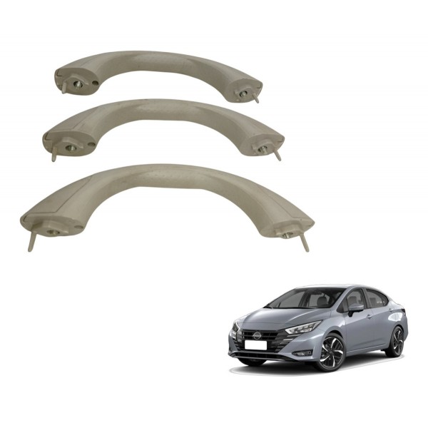 Kit Alça Teto Pqp Nissan Versa 1.6 2016 2017 2018 2019 2020