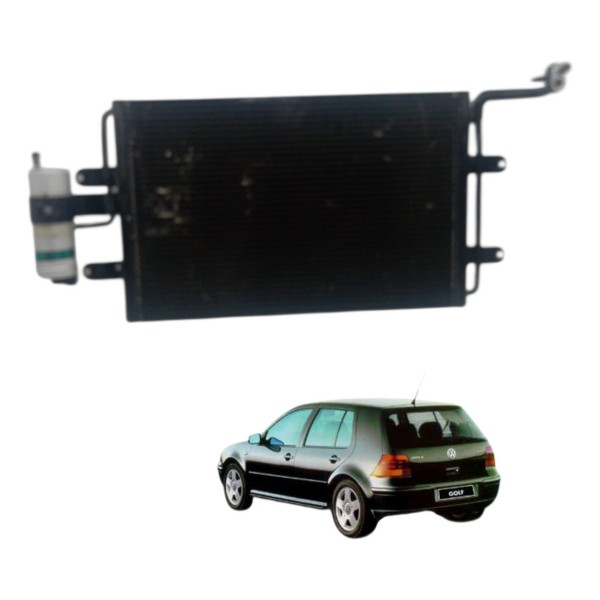 Condensador Ar Condicionado Volkswagen Golf 2.0 2001 Detalhe