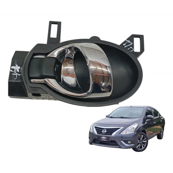 Maçaneta Interna Traseira  Direita Nissan Versa 1.6 2019 Traseira