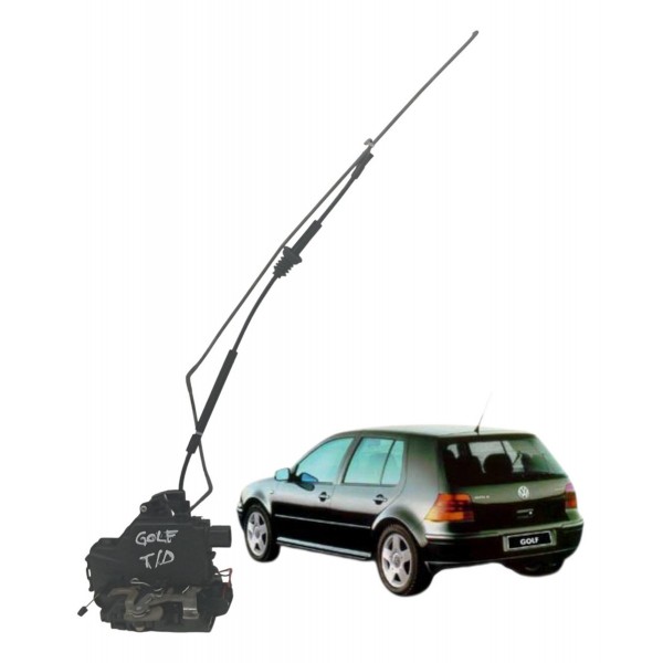 Fechadura Traseira Direita Volkswagen Golf 2.0 2001 2002
