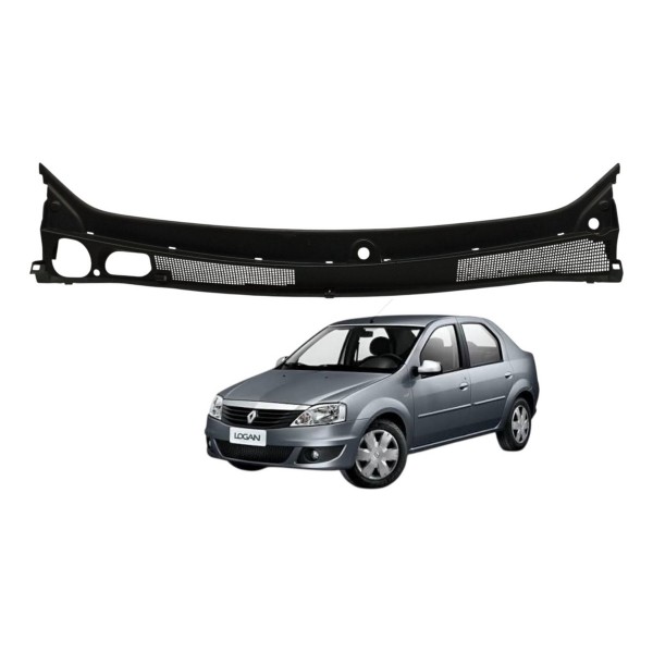 Grade Churrasqueira Parabrisa Renaut Logan 1.6 2009 2010