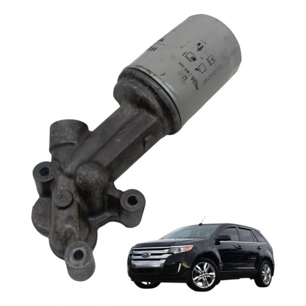 Suporte Filtro Oleo Motor Ford Edge 3.5 2010 2011 2012 2013