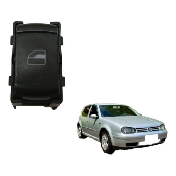 Botão Vidro Maçaneta Interna Traseira Direita Vw Golf 2001