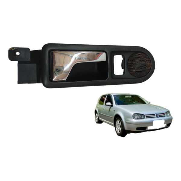 Maçaneta Interna Traseira Direita Volkswagen Golf 2001 2002 Traseira