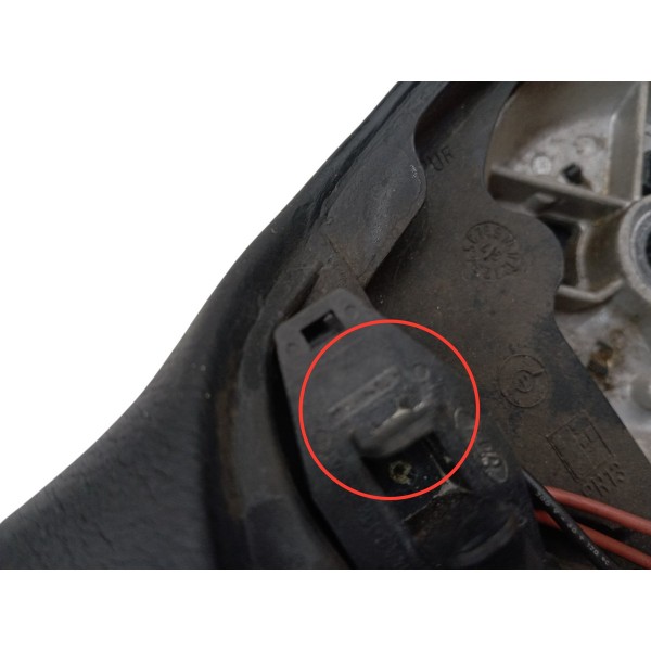 Volante Direção Ford Escort 1.8 1997 1998 1999 2000 Detalhe