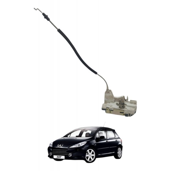 Fechadura Porta Traseira Esquerda Peugeot 307 2009 2010
