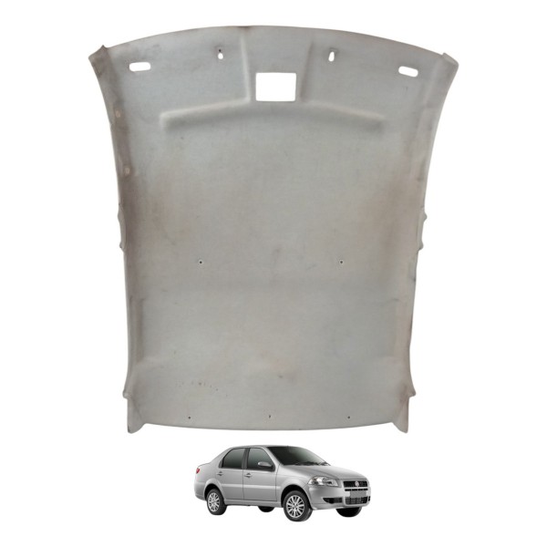 Forro Revestimento Teto Fiat Siena 2007 2008 2009 Detalhe