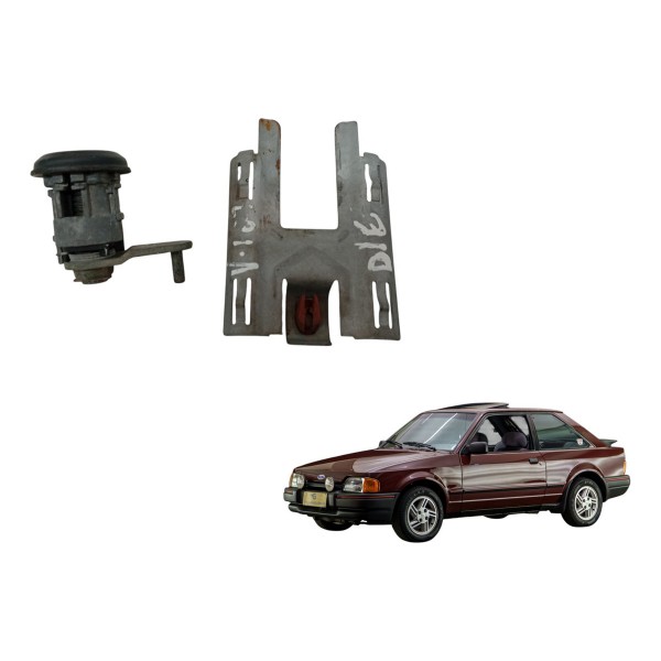 Cilindro Miolo Porta Dianteira Esquerda Ford Escort 1997