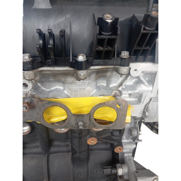 Motor Parcial Renault Clio 1.0 16v Flex 2013 2014 2015