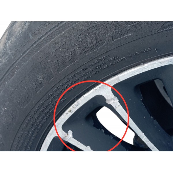 Jogo Roda Pneu 175/65r14 Dunlop Fiat Siena 2009 Detalhe