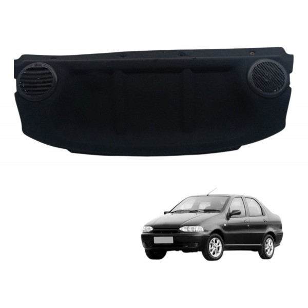 Tampão Bagagito Fiat Siena 1.0 2008 2009 2010 2011 Detalhe