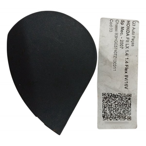 Moldura Tampa Lateral Esquerda Painel Honda Fit 2006 2007