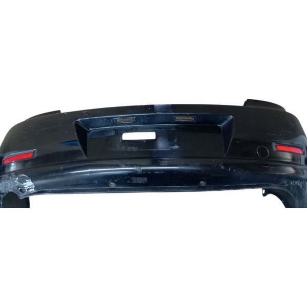 Parachoque Traseiro Fiat Siena 1.0 Preto 2008 2009 Detalhe