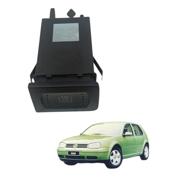 Botão Desembaçador Traseiro Volkswagen Golf 2.0 2001 2002