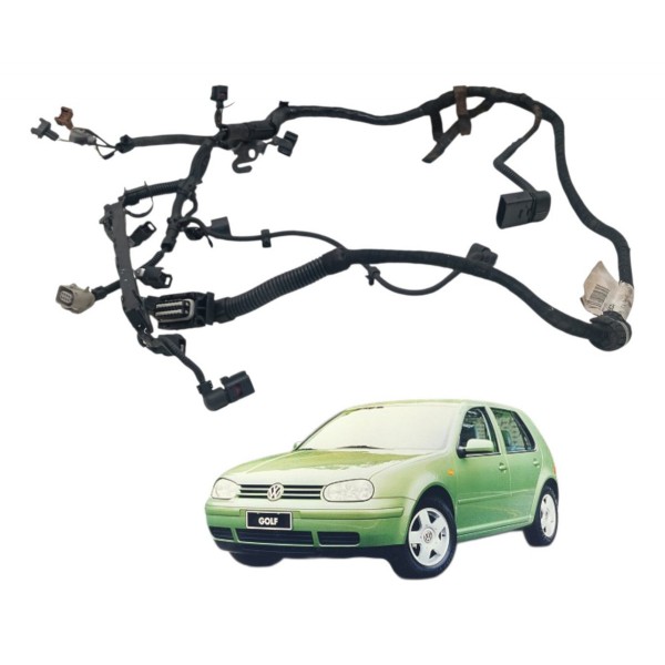 Chicote Injecão Motor Volkswagen Golf 2.0 2001 2002 2003