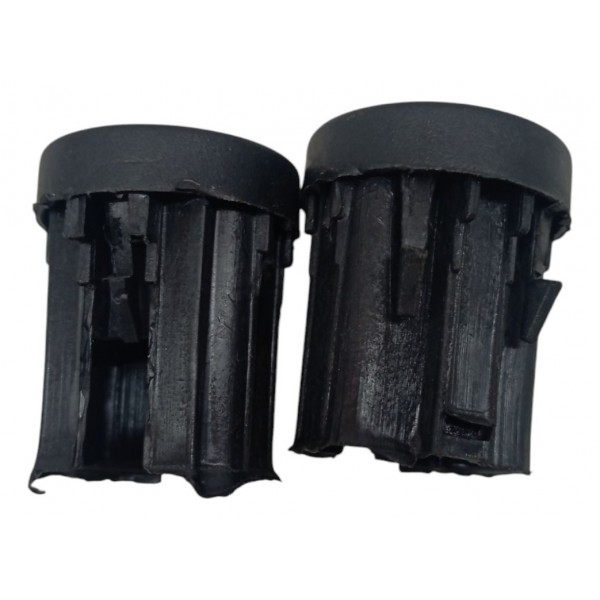 Par Botão Falso Painel Ford Ecosport 2008 2009