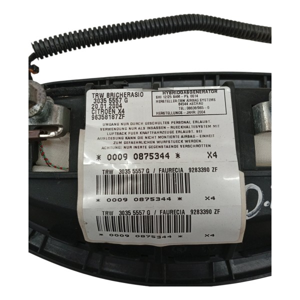 Airbag Dianteiro Esquerdo Citroen Picasso 2003 2004 2005