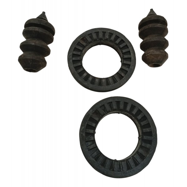 Kit Batentes Molas Traseiras Chery Qq 1.0 2012 2013 2014