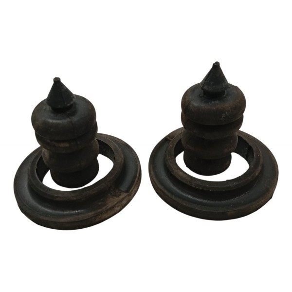 Kit Batentes Molas Traseiras Chery Qq 1.0 2012 2013 2014