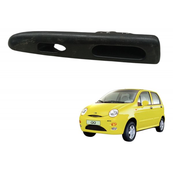 Moldura Traseiro Esquerdo Puxador Botão Chery Qq 2015 Detalh
