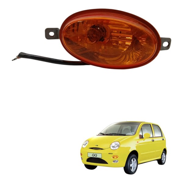 Pisca Seta Dianteira Direita Caoa Chery Qq 1.0 2015 Detalhe
