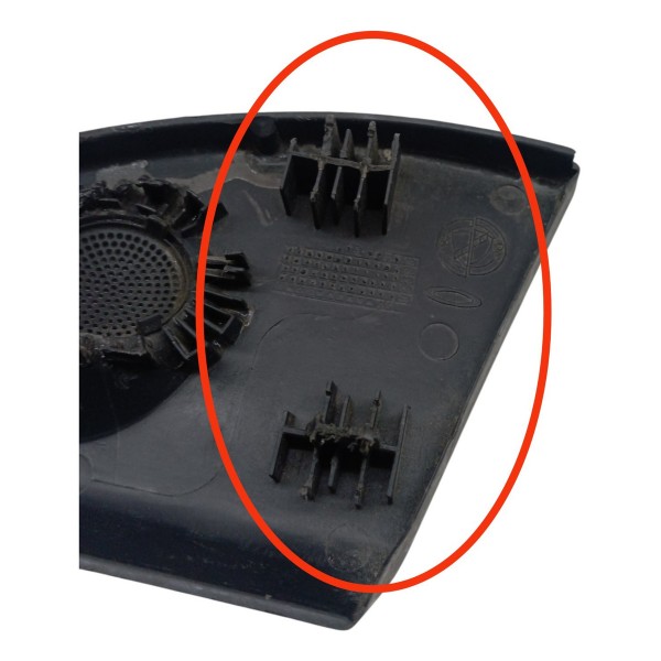 Acabamento Interno Retrovisor Direito Fiat Stilo 2003 Detalh