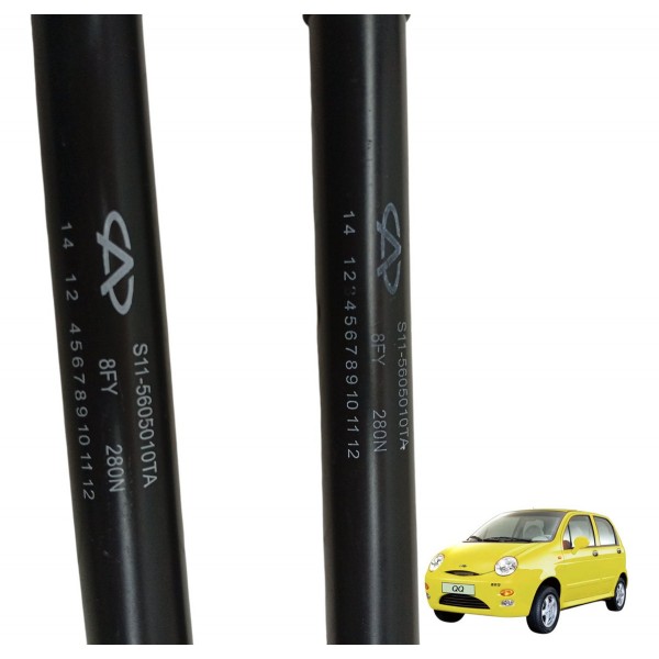 Par Amortecedor Porta Malas Chery Qq 1.0 2014 2015 2016 2017